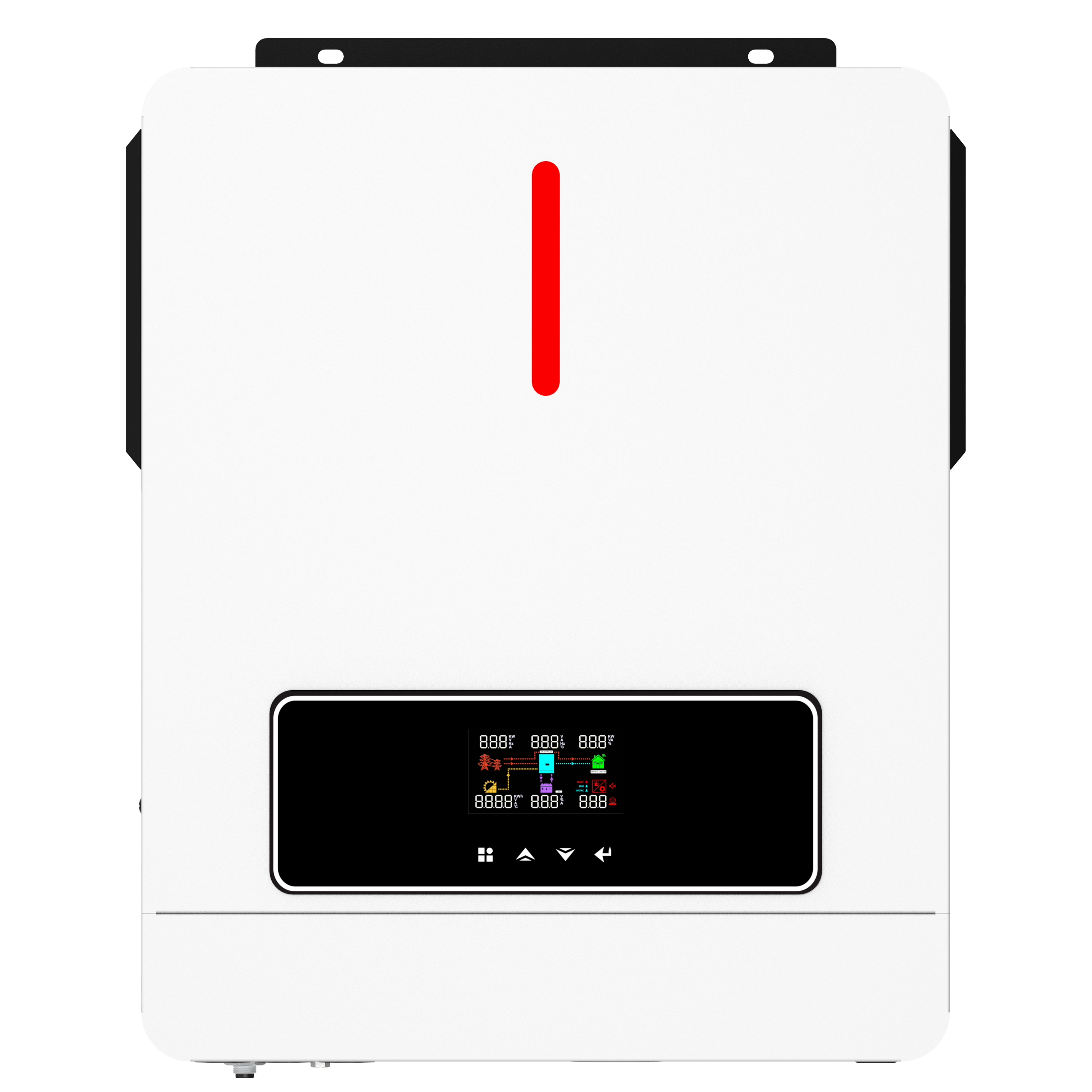 Hybrid Solar Inverter 3600W 5000W Pure Sine Wave Dual Output for On/Off Grid Systems NEXT