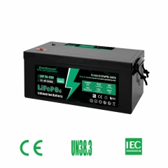 Lithium Battery 24V 200Ah High Capacity IP68 Waterproof for Solar RV Marine EverExceed