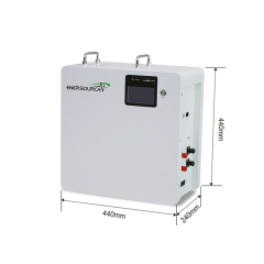 Wall-Mounted Battery Cube 51.2V 100Ah LFP High-Density Home Energy Storage System