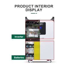 All-In-One Single-Phase 5kW/5kWh LFP Battery Energy Storage System for Off-Grid Solar Applications