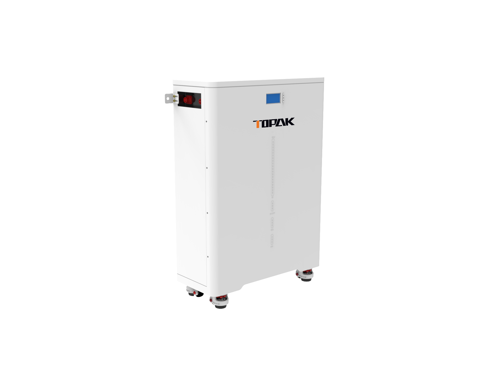 Vertical 51.2V 100Ah LiFePO4 Battery 5.12kWh High-Cycle for Residential Energy Storage TOPAK