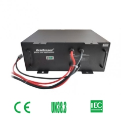 Floor Cleaning Machine Lithium Battery 38.4V UL Approved for Sweepers and Material Handling EverExceed