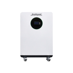 51.2V 16kWh LiFePO4 Floor-Standing Battery High Safety with BMS and Wheels for Home Backup Power EverExceed