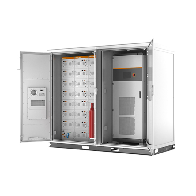 Outdoor Cabinet ESS 20-60kW Integrated EMS, IP54 Rated, Modular Design for Solar Energy Storage and Backup Power