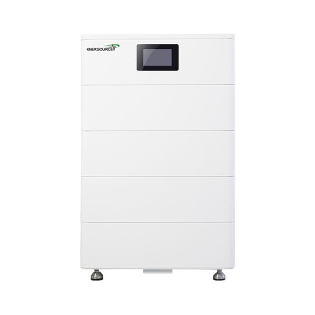 High-Volt Stacked Battery System 102.4V 50Ah Lithium Iron Phosphate for Three-Phase Hybrid Inverters