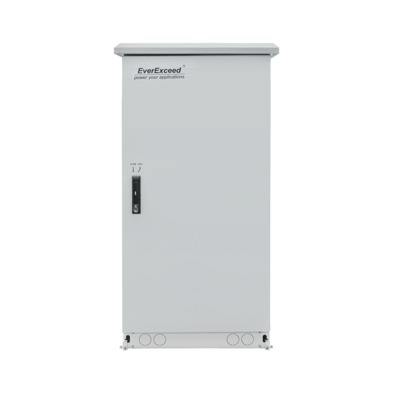 Outdoor Solar Energy Storage System 5kW 5.12-20.48kWh IP55 Rated for Off-Grid Remote Areas EverPower