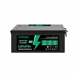 Lithium Battery 24V 200Ah High Capacity IP68 Waterproof for Solar RV Marine EverExceed