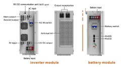 Next Power 3.6KW 24V ESS Series On/Off Grid Hybrid Solar Inverter Pure Sine Wave, High Efficiency 98%, MPPT 120A for Solar Energy Storage System All in One