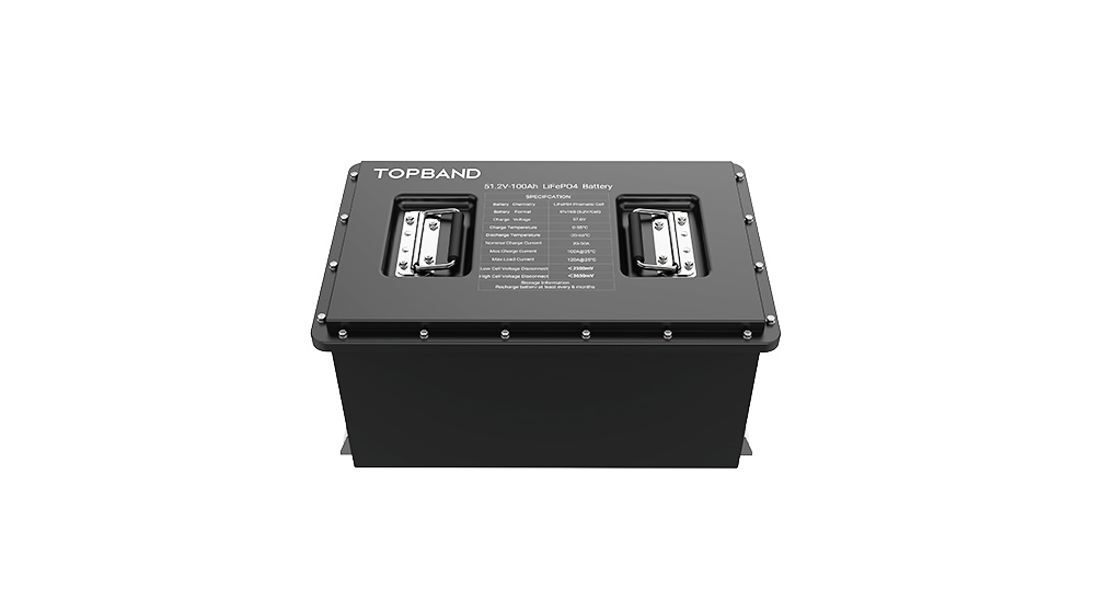 Golf Cart Battery 51.2V 100Ah LiFePO4 with BMS for Golf Carts TOPBAND