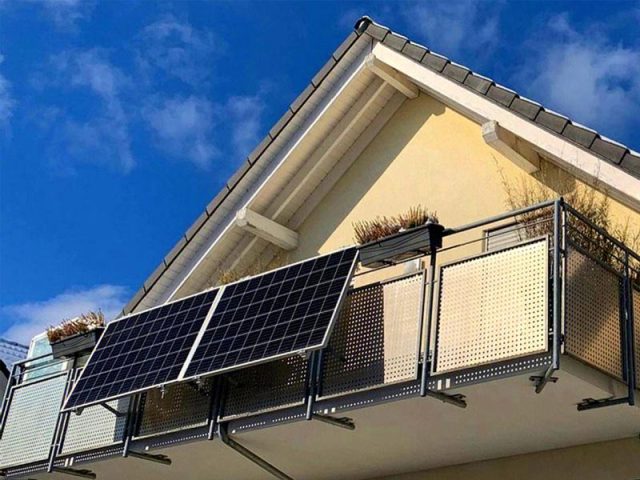 Balcony Solar Panel 410W Mono Half-Cell Low Degradation ≤0.55% for Residential PV Systems