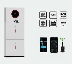 Solar Inverter 3.6KW 24V Pure Sine Wave Dual Output for Home Use with Built-in 120A MPPT Charger NEXT