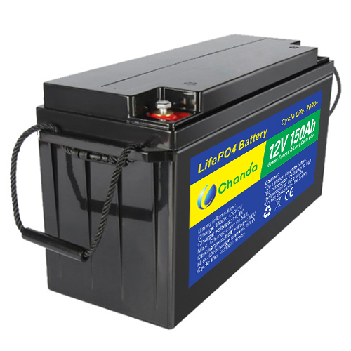 CND-12150F 12V 150Ah LiFePO4 Battery with BMS for Energy Storage, RV, and Cycling Use
