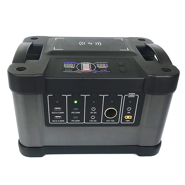 1000Wh Portable Power Station LiFePO4 Battery 2000+ Cycle Life for Outdoor & Emergency Use