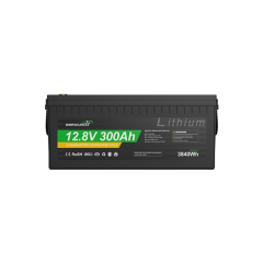 LiFePO4 Battery 12.8V 300Ah High Cycle Life for Solar Storage and RV Use
