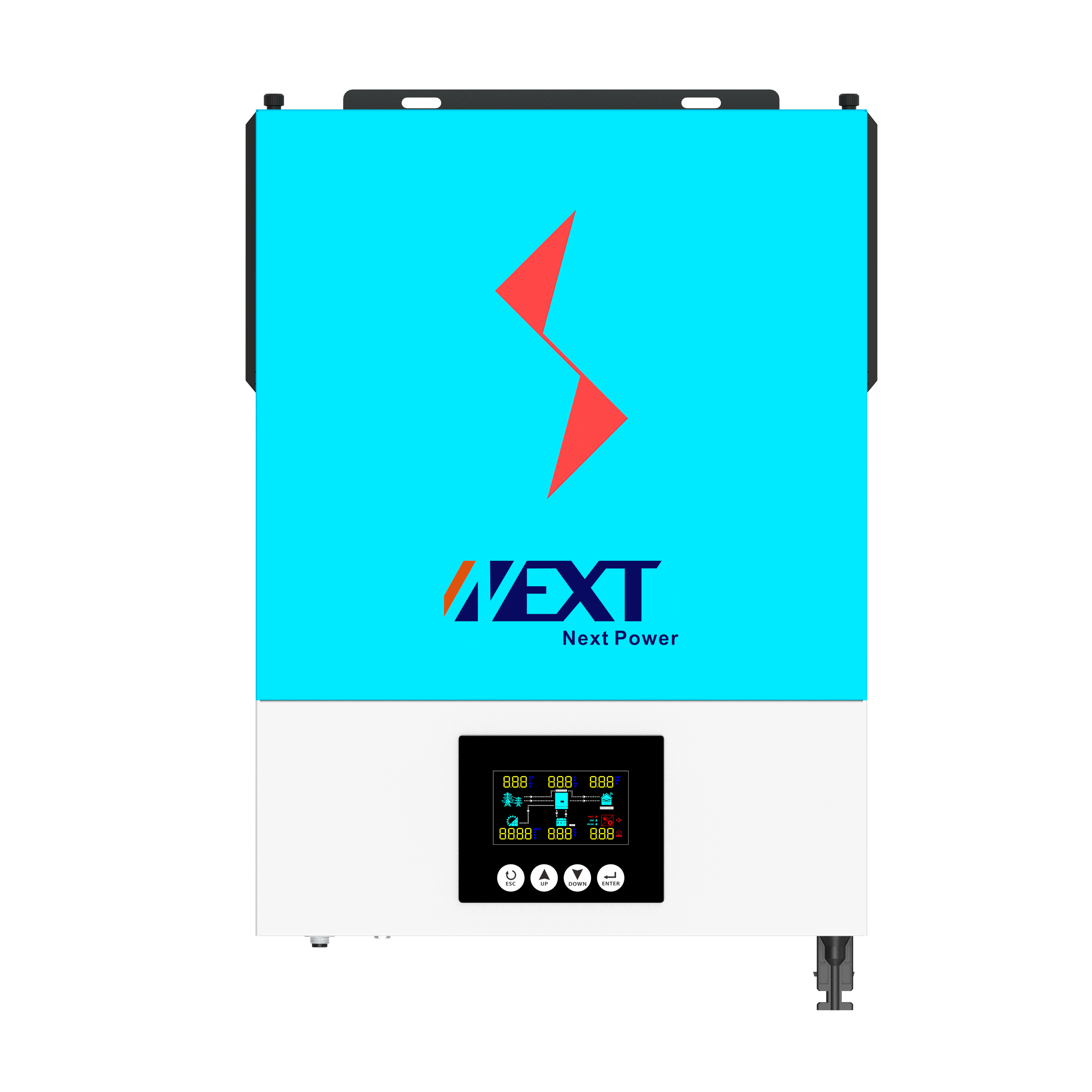Hybrid Solar Inverter 120A MPPT 6200W 220V/230V/240V with WIFI for Off-Grid and On-Grid Systems NEXT