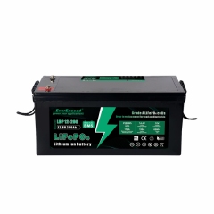 LiFePO4 Battery 12.8V 200Ah High Efficiency for RV Marine Solar Systems EverExceed