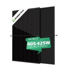Monocrystalline Solar Panel 405W-425W 182mm 144 Cells All Black for Residential and Commercial Rooftop Installations Sunway