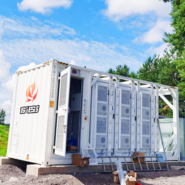 1MWh Battery Energy Storage Container LiFePO4 Air-Cooled for Grid Stabilization and Peak Shaving