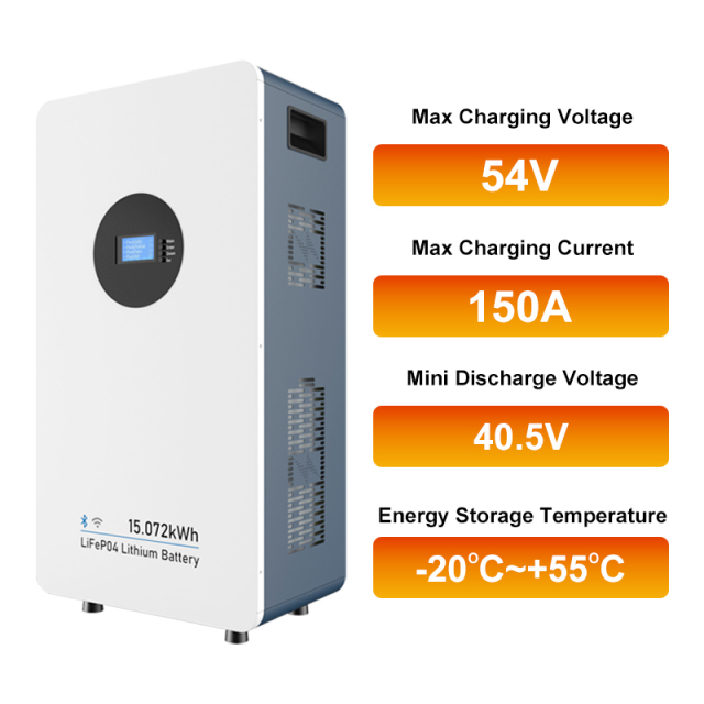 Compact Floor Standing Home All in One Battery Pack 48V 15kWh 314Ah Lithium Ion Energy Storage System for Residential Backup Power