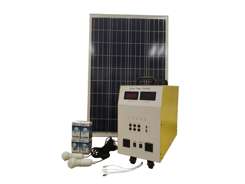 Tsolar SA-22 Portable Solar Power System 1000W Pure Sine Wave Inverter with 80AH/100AH/120AH Lead Acid Battery for Off-Grid Living and Travel Use Tsolar