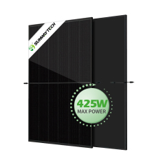 Monocrystalline Solar Panel 405W-425W 182mm 144 Cells All Black for Residential and Commercial Rooftop Installations Sunway