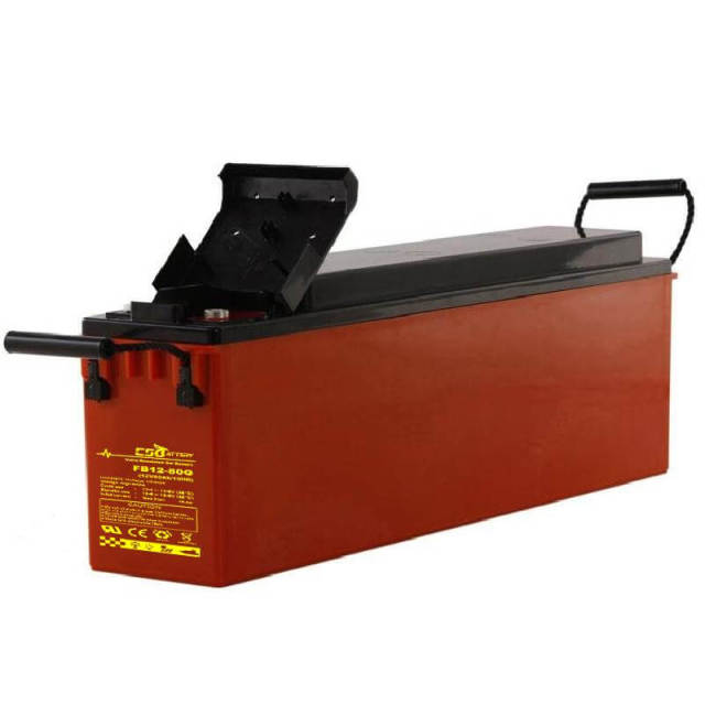 FB12-175G 12V 175AH Front Terminal Slim GEL Battery Long Life & Deep Cycle for Telecom Solar Energy Storage Csbattery