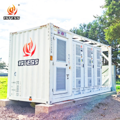 40ft Containerized Battery Energy Storage System 1MWh 2MWh 3MWh LiFePO4 Outdoor On-Grid Power Grid Stabilization and Peak Shaving 1stess