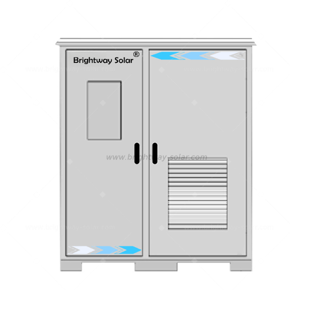 Lithium Battery Energy Storage Cabinet 206KWH Air Cooling for Commercial and Industrial Use Brightway Solar