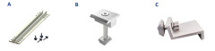 Trapezoidal Metal Roof Mounting Railless Solution Alu6005-T5 Anodized 60m/s Wind Resistance for Solar Panels Installation
