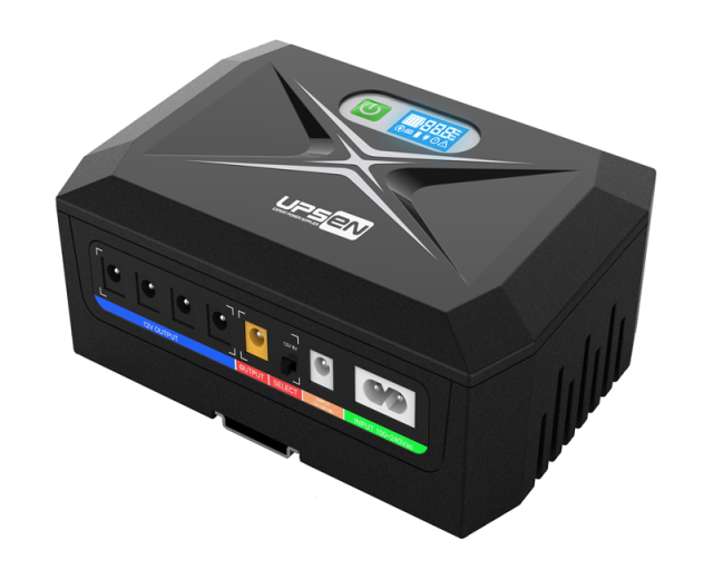 SOMO DC UPS 45-120W Built-in Adapter & WiFi Function for Home Office Backup Power System