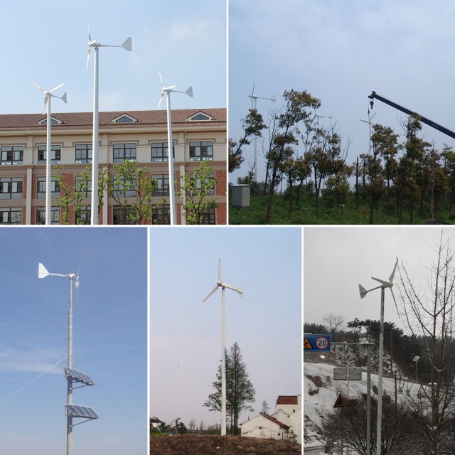 Smaraad SL 2KW-15KW Horizontal Wind Turbine Low Start-up Speed High Efficiency Off-grid Power Supply China