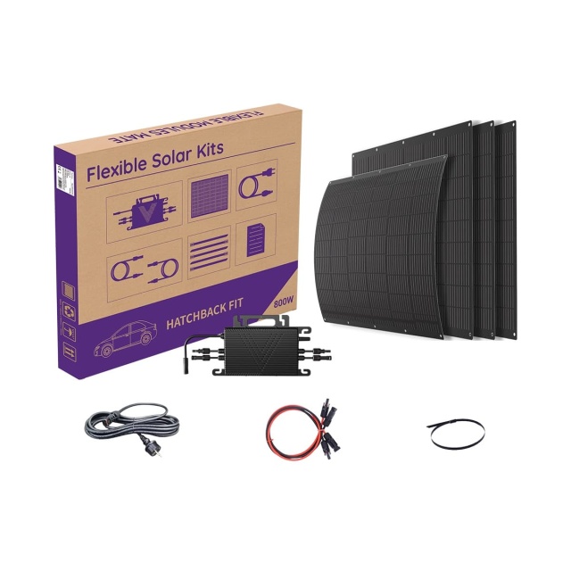 Solar Kits VFSK 400W/800W Plug-and-Play Flexible PV System for Residential Use VaySunic