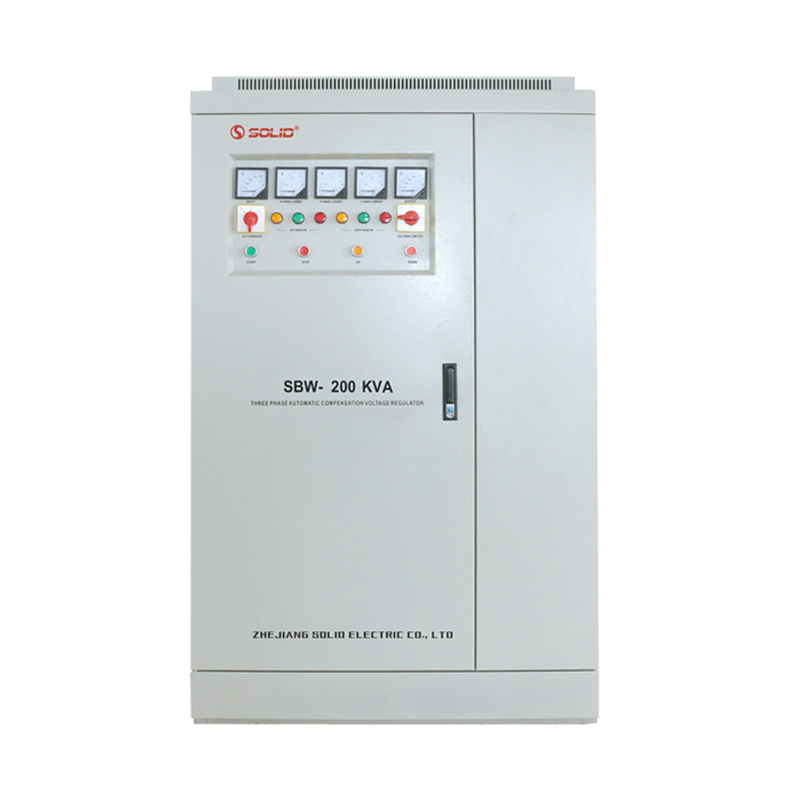 SBW-200KVA Compensation Automatic Voltage Regulator 304-456V Input 380V Output for Industrial Power Systems