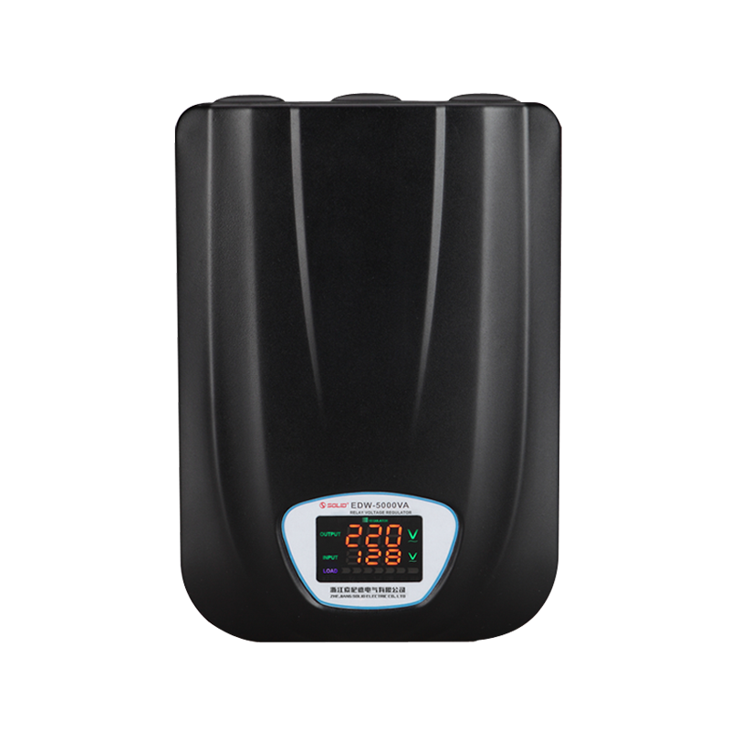 AVR-5000KVA Single Phase Voltage Stabilizer with LCD Display, Overload & Over Temperature Protection for Industrial Power Supply SOLID