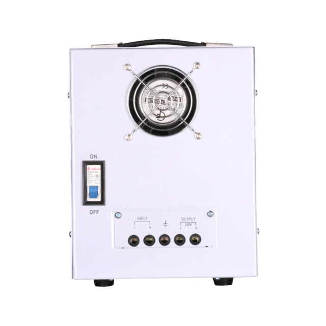 SVC-5KVA Single Phase Automatic Voltage Regulator 150-250V Input 220V±2% Output for Industrial & Renewable Energy Systems