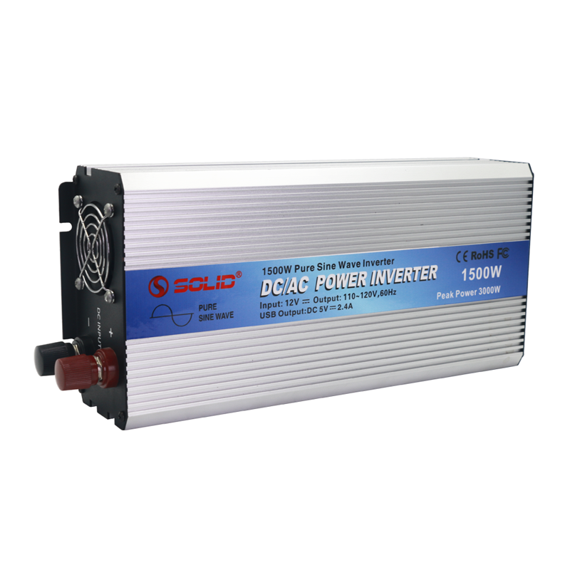 SOD-1500/2000/3000W Pure Sine Wave Inverter 12/24/48VDC to 110V/220-240V Output for Solar & Off-grid Power Systems SOLID