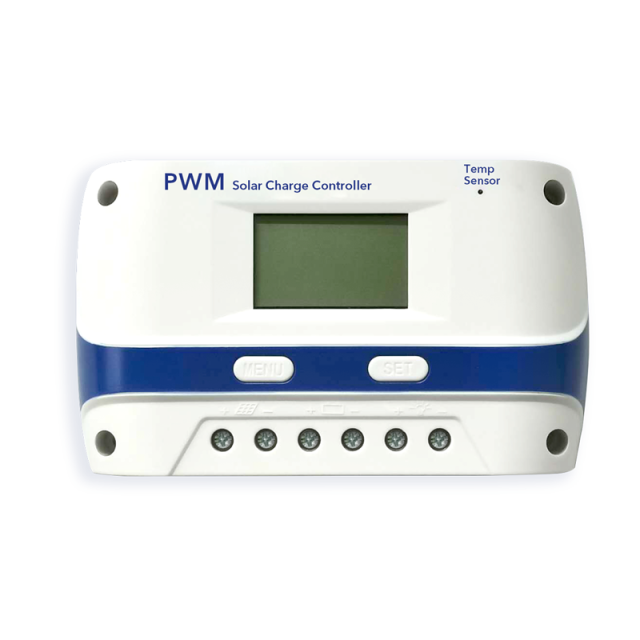 PWM Solar Charge Controller 12/24-10/20/30/40A Auto Voltage Detection for Off-Grid Solar Systems