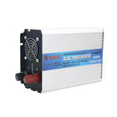 SOL-300/600/1000W Pure Sine Wave Inverter 12/24/48V to 110/230V for Solar Power Systems SOLID Ele