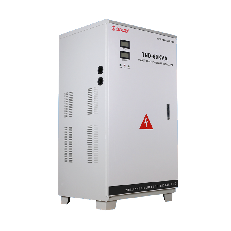 TND-60KVA Single Phase Automatic Voltage Regulator 150-250V Input 220V±2% Output for Industrial & Renewable Energy Systems