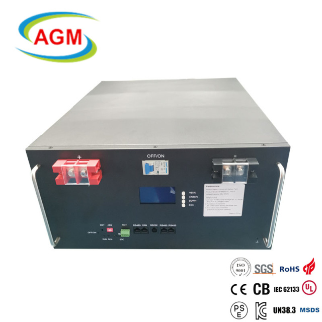 LiFePO4 48V 51.2V 200ah 10kwh Power Energy Storage Residential Home Battery High Cycle Life, Overcharge Protection for Solar Backup & Off-Grid Systems AGM Energy