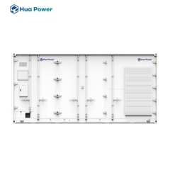 1MW 2MWh 2000kWh 0.5C Energy Storage Container Integrated ESS Solution for Grid-Scale and Commercial Use Hua Power