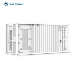 Container Energy Storage System 6000 Cycles 1100kWh 1MWh 0.5C 1C for Commercial and Industrial Backup Power Hua Power
