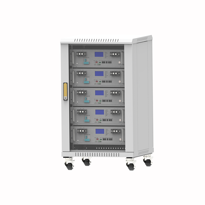 5KW 51.2V Lithium Ion Batteries 100AH LiFePO4 Scalable Modular Design for Solar Energy Storage System