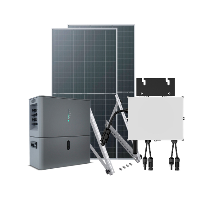 Balcony Micro Inverter System Compact Design for Residential Solar Power Optimization