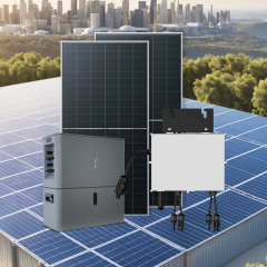 Balcony Micro Inverter System Compact Design for Residential Solar Power Optimization