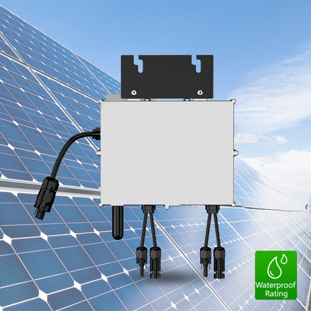 Balcony Micro Inverter System Compact Design for Residential Solar Power Optimization