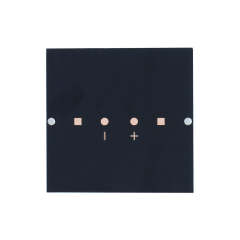Keruft_Mono Epoxy Resin Solar Panel 3V 50mA 60 x 60 x 3mm Mini Lightweight High-Efficiency for DIY Educational Models Keruft