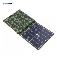 Dual USB Output 150W 18V Folding Solar Panel High-Efficiency Waterproof for Outdoor Camping Hiking RVs Teejoin