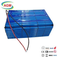 Custom ICR 18650 6S103P 22.2V 206Ah Lithium Ion Battery High Capacity Long Life Cycle for Solar Energy Storage AGM