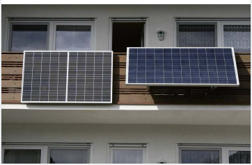 1200W Micro system for balcony 8pcs 150W glass solar panels with micro inverter for apartment balcony installation